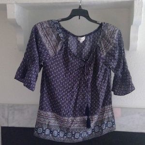 Bailey and Chloe Womens Blouse Size Large